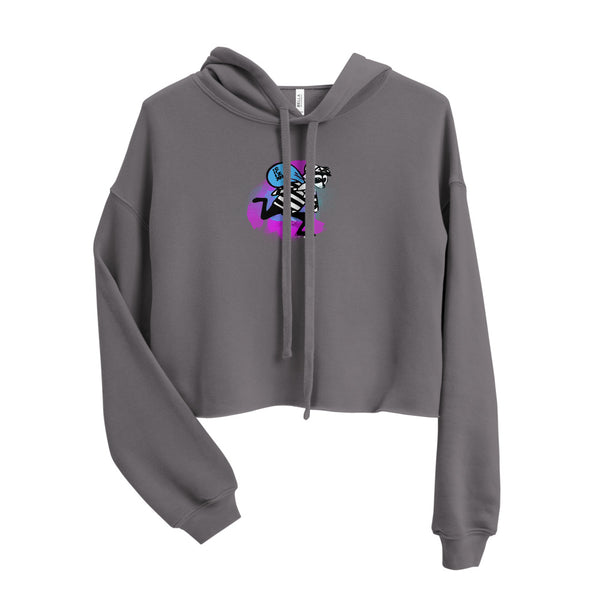OLNR- Robbing Raccoon Cropped Hoodie