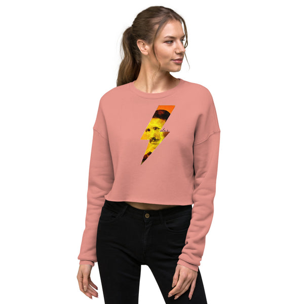 OLNR- Tesla Cropped Sweatshirt