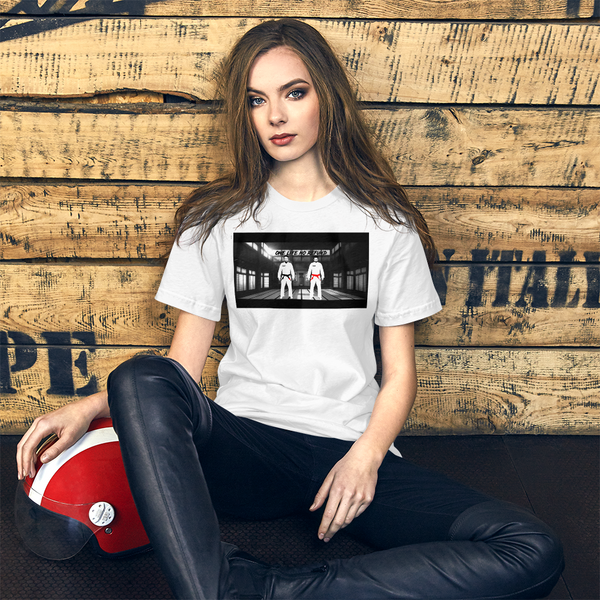 Fight Club BJJ WhiteShort-Sleeve T-Shirt -