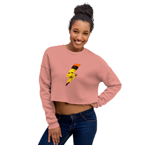 OLNR - Tesla Cropped Sweatshirt