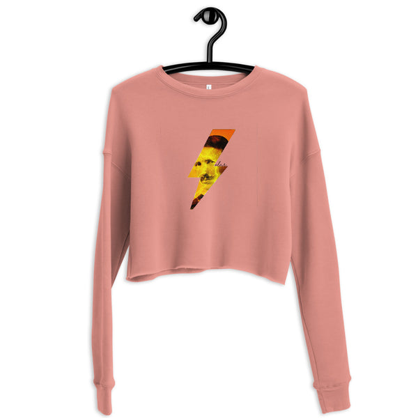 OLNR - Tesla Cropped Sweatshirt