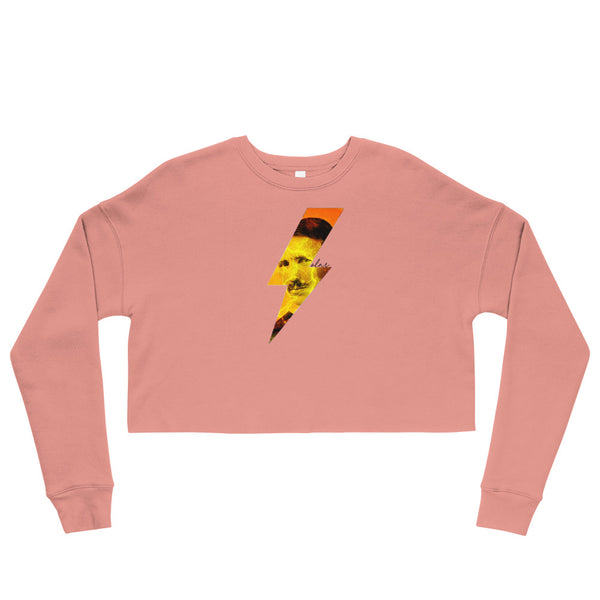 OLNR- Tesla Cropped Sweatshirt