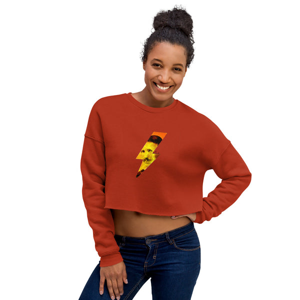 OLNR - Tesla Cropped Sweatshirt