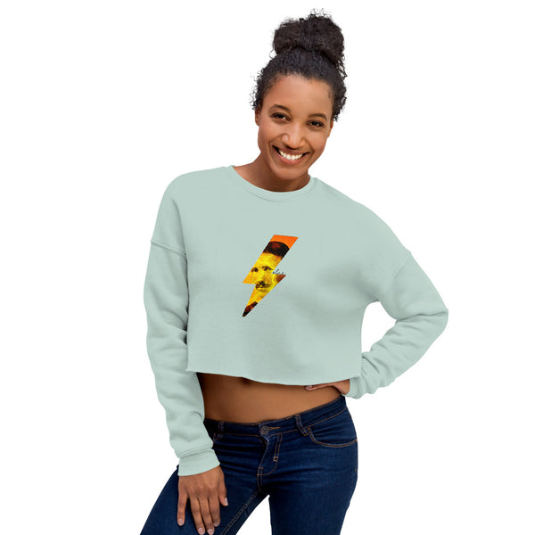 OLNR - Tesla Cropped Sweatshirt