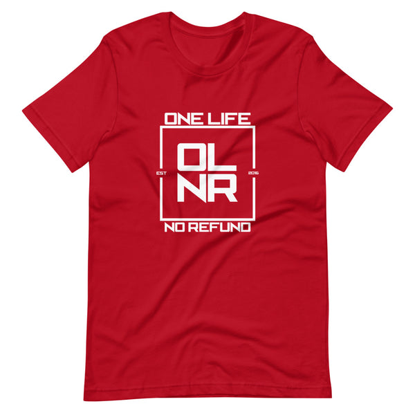 One Life No Refund Emblem Short-sleeve  t-shirt